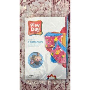 Play Day Toddler Inflatable Swimming Armbands (Ages 3-6) Brand New Unused